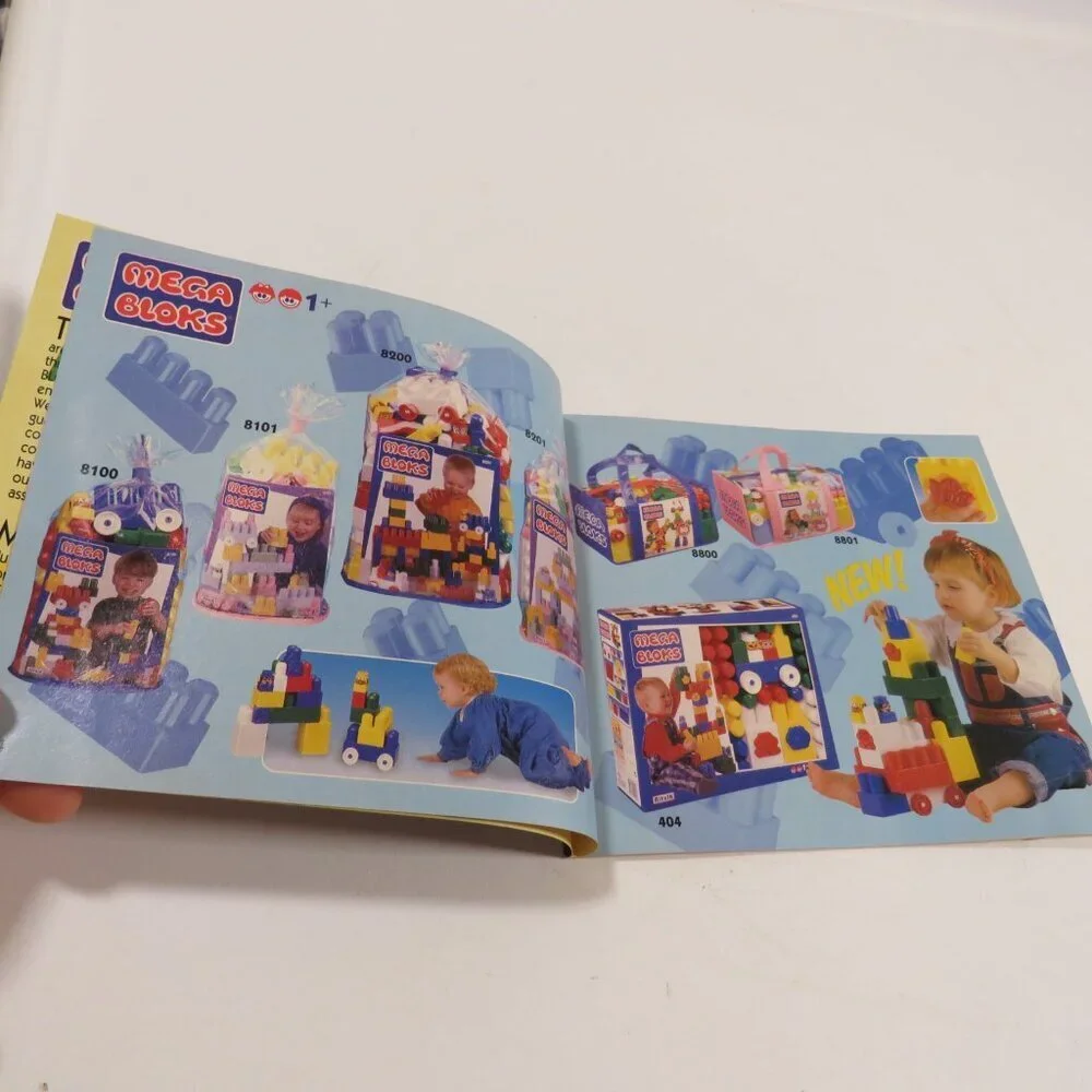 MEGA BLOKS CATALOG 1995